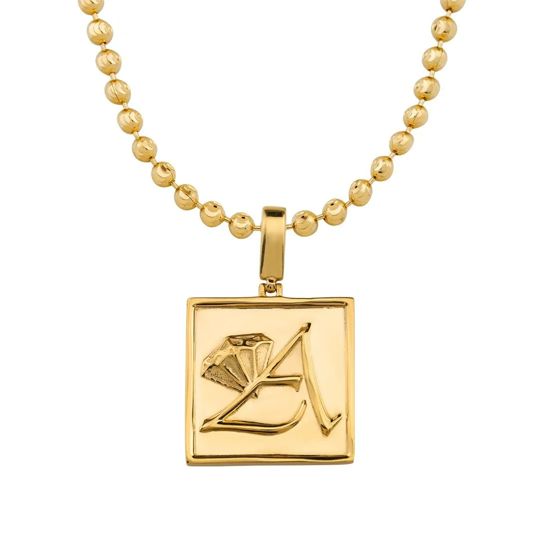 14k Yellow Gold Avianne Pendant