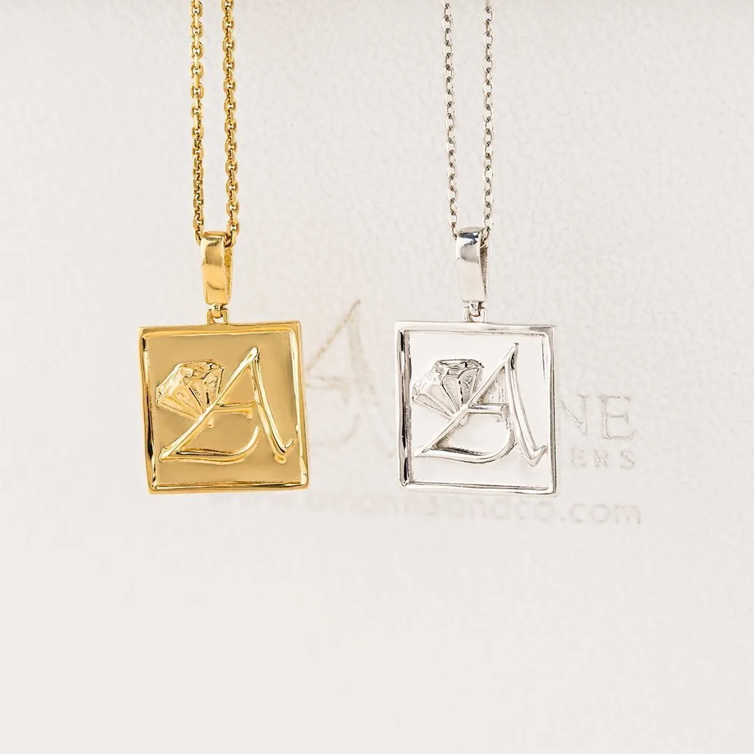 14k Yellow Gold Avianne Pendant