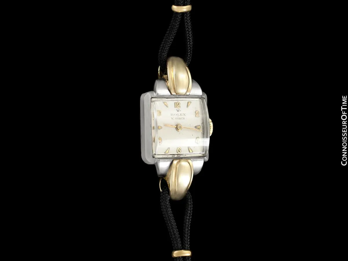1946 Rolex Vintage Ladies Dress Watch - Two-Tone Stainless Steel & 14K Gold