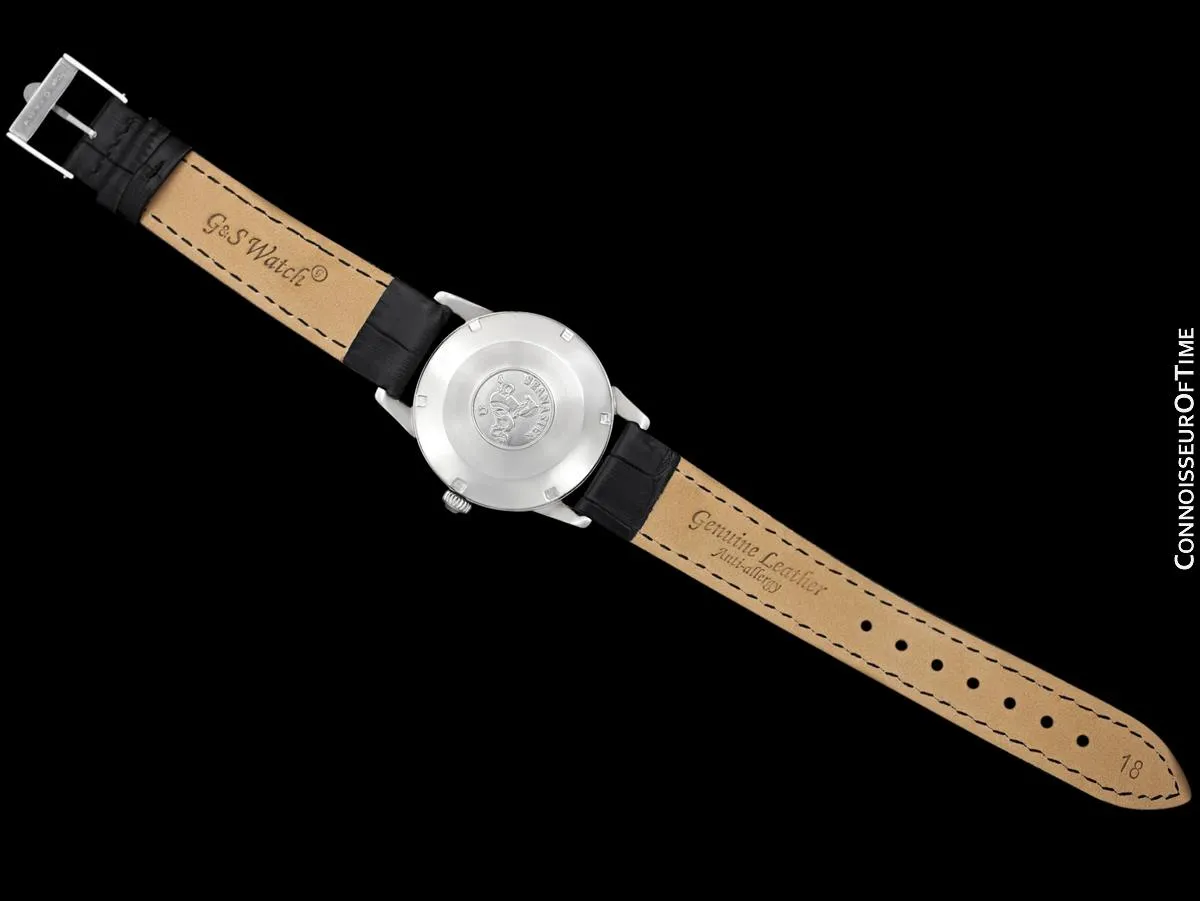 1962 Omega Seamaster 30 Vintage Mens Handwound Watch, Larger 35mm Model - Stainless Steel