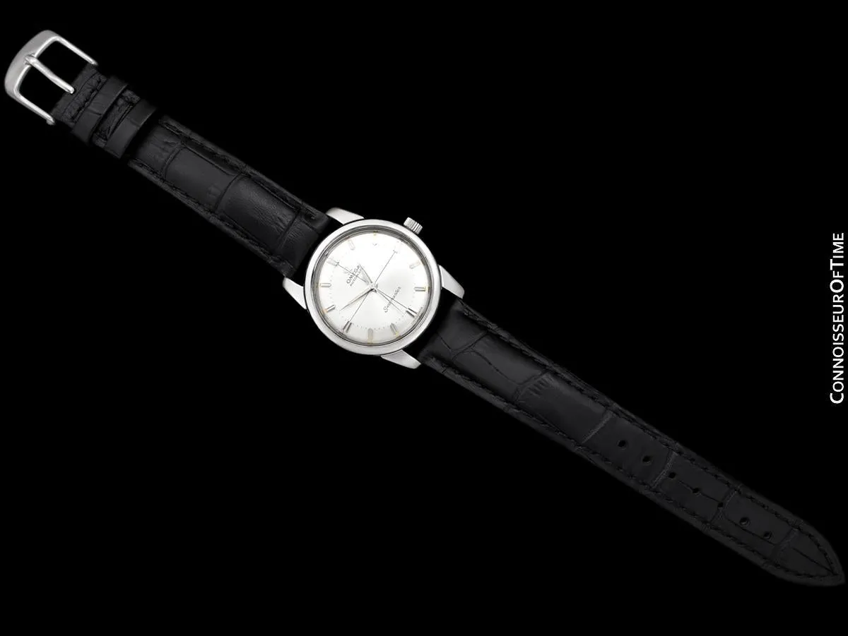 1962 Omega Seamaster Vintage Mens Automatic Cal. 552 Calatrava Watch - Stainless Steel
