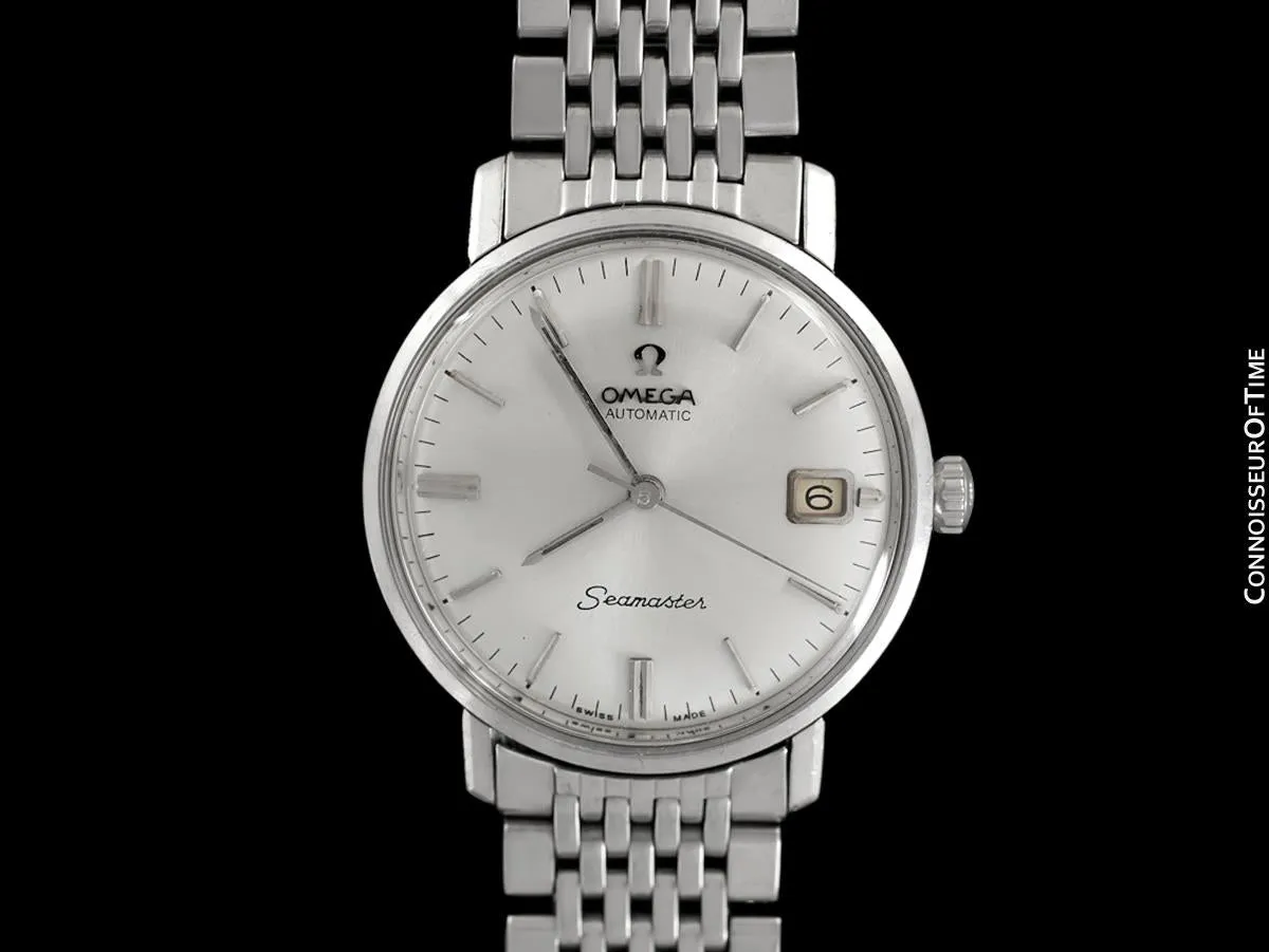 1967 Omega Seamaster De Ville Vintage Mens Cal. 560 Watch, Automatic, Date - Stainless Steel