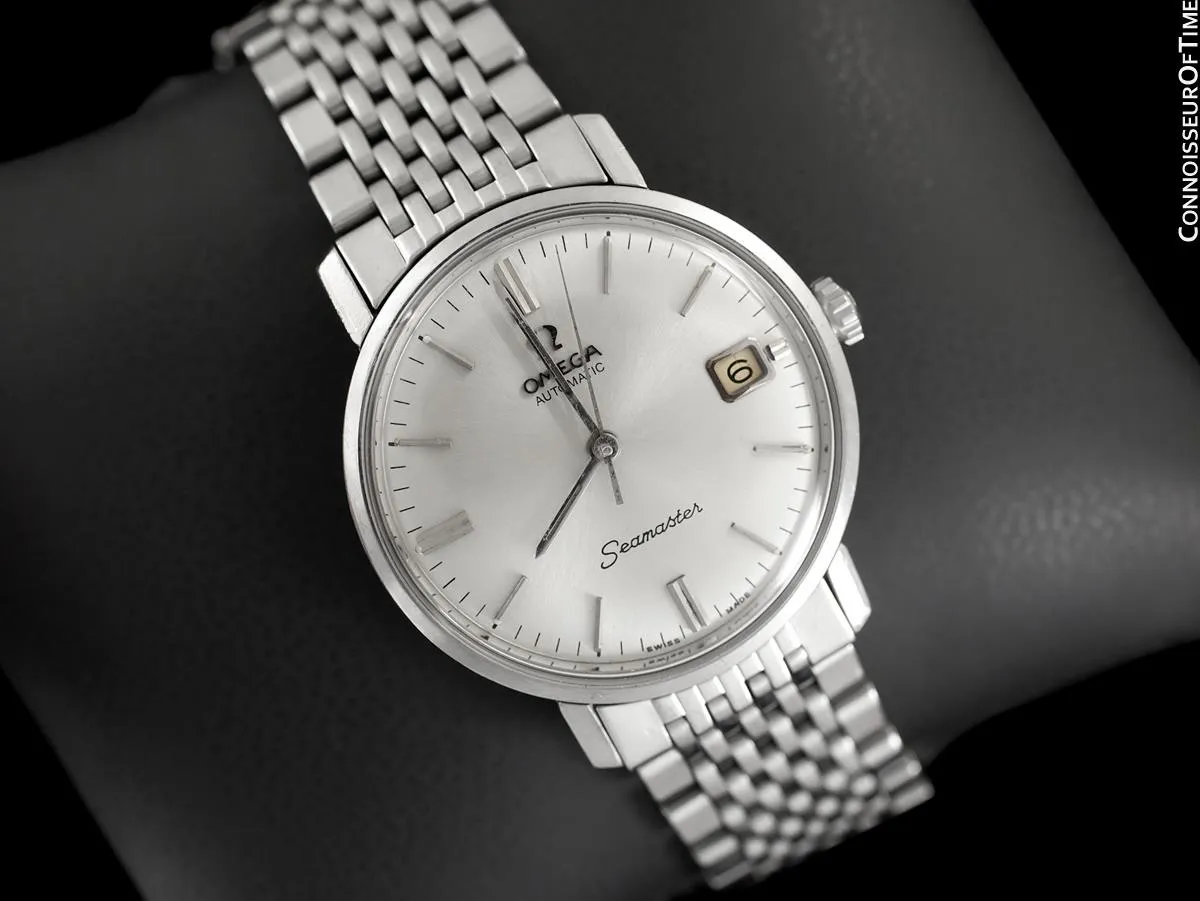 1967 Omega Seamaster De Ville Vintage Mens Cal. 560 Watch, Automatic, Date - Stainless Steel