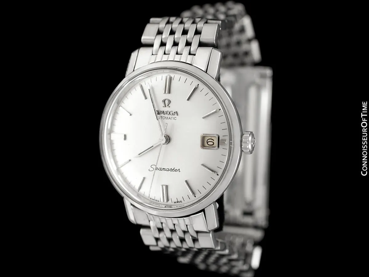 1967 Omega Seamaster De Ville Vintage Mens Cal. 560 Watch, Automatic, Date - Stainless Steel