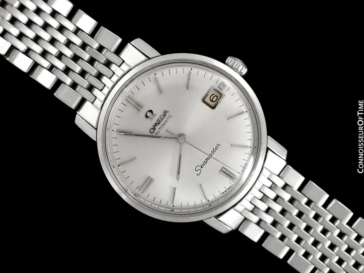 1967 Omega Seamaster De Ville Vintage Mens Cal. 560 Watch, Automatic, Date - Stainless Steel
