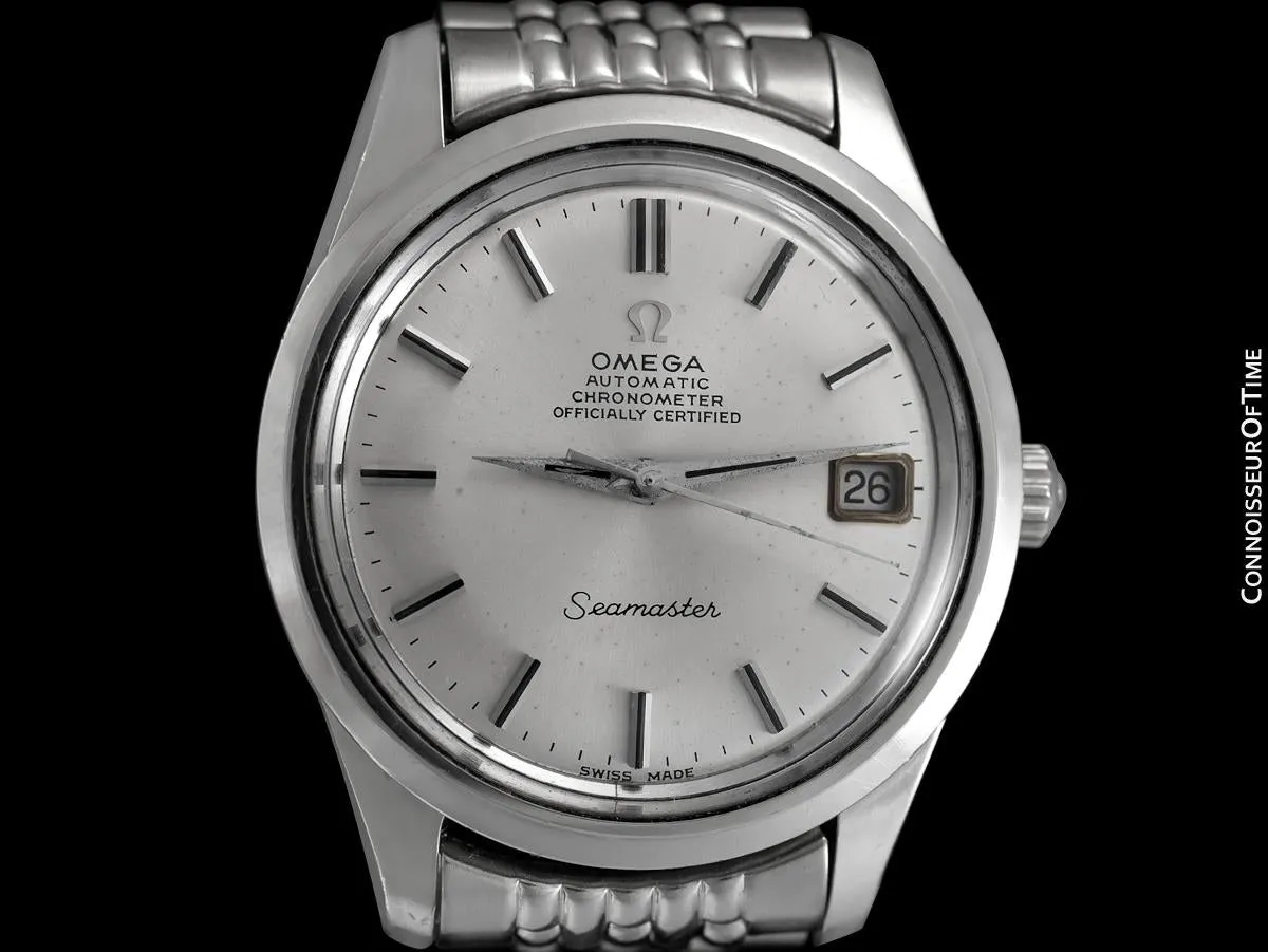 1969 Omega Seamaster Chronometer Vintage Mens Cal. 564 Watch - Stainless Steel