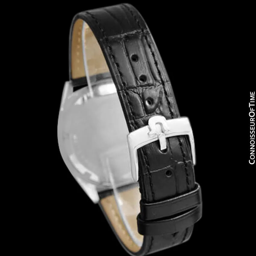1970 Omega Geneve Vintage Mens Waterproof Style Dress Watch - Stainless Steel