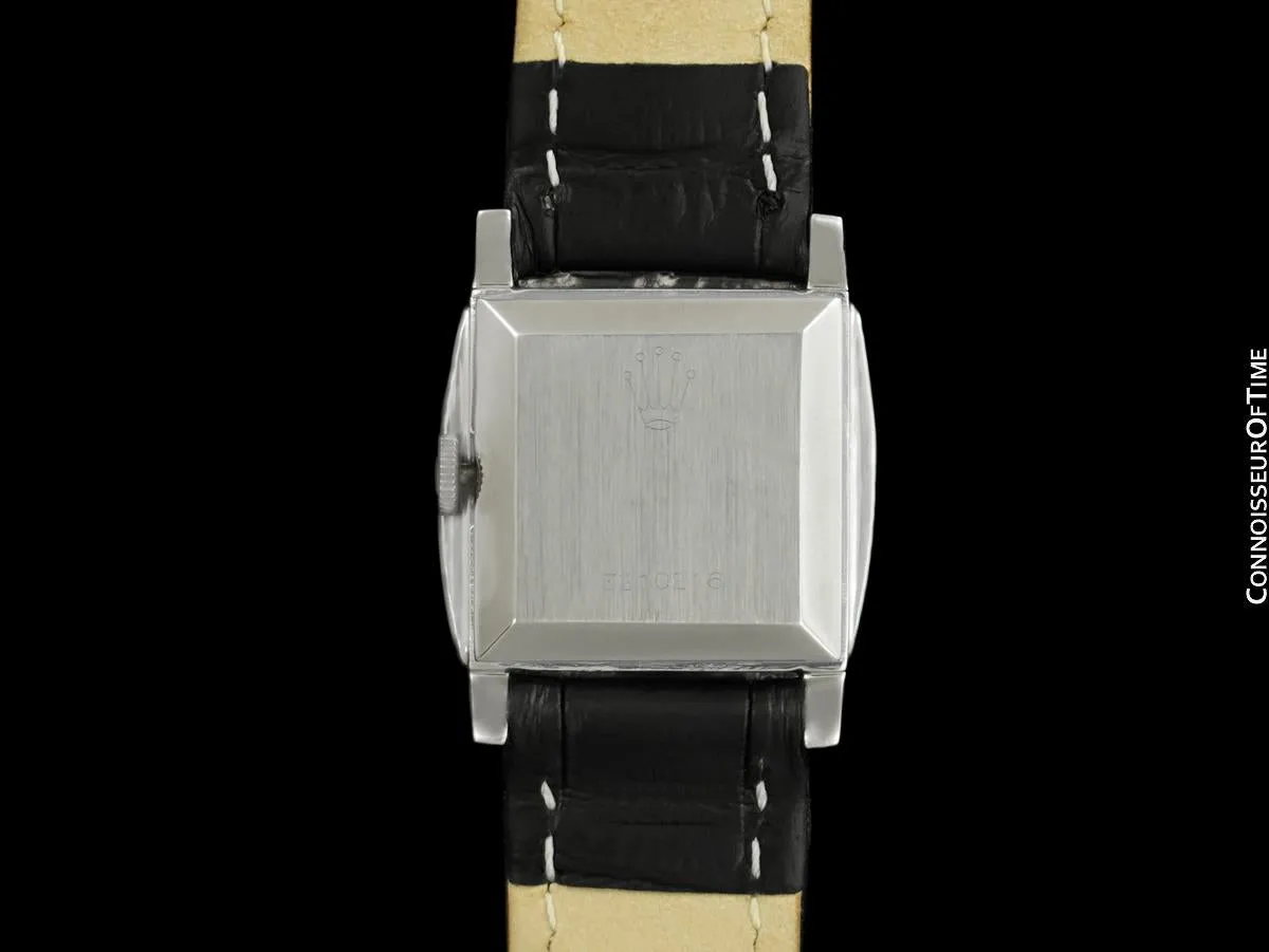 1973 Rolex Ladies Vintage Dress Bracelet Watch with Tiffany Blue Dial - Stainless Steel & Diamonds