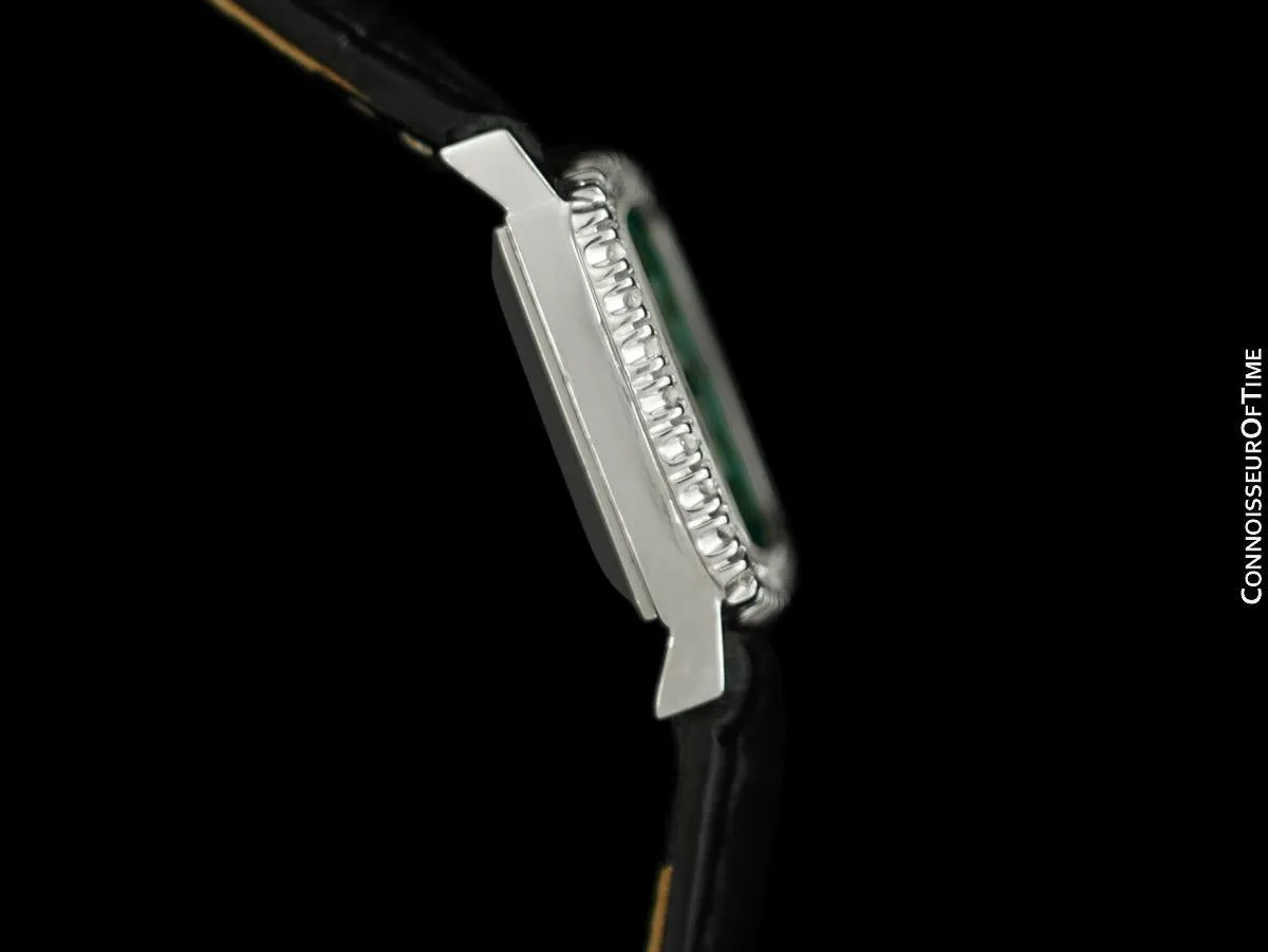 1973 Rolex Ladies Vintage Dress Bracelet Watch with Tiffany Blue Dial - Stainless Steel & Diamonds