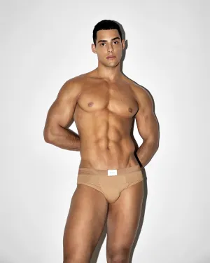 2 Pack Latte KVRT Cotton Classic Brief