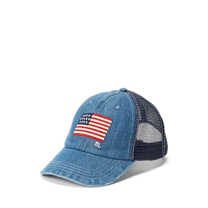 710860944001 Polo Ralph Lauren Classic Denim Trucker Cap