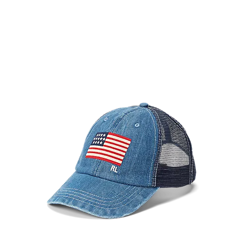 710860944001 Polo Ralph Lauren Classic Denim Trucker Cap