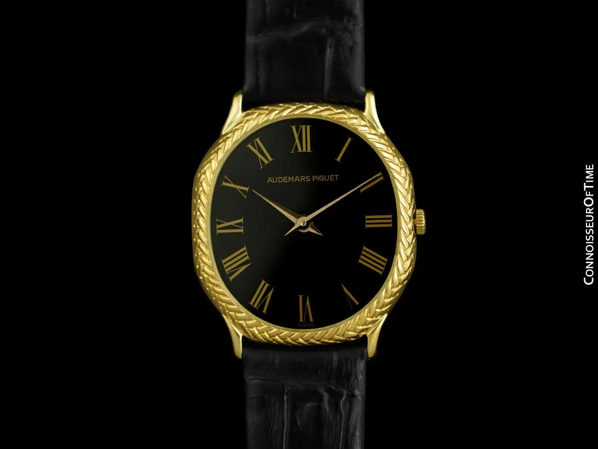 Audemars Piguet Golden Ellipse Mens Ultra Thin Handwound Watch - 18K Gold