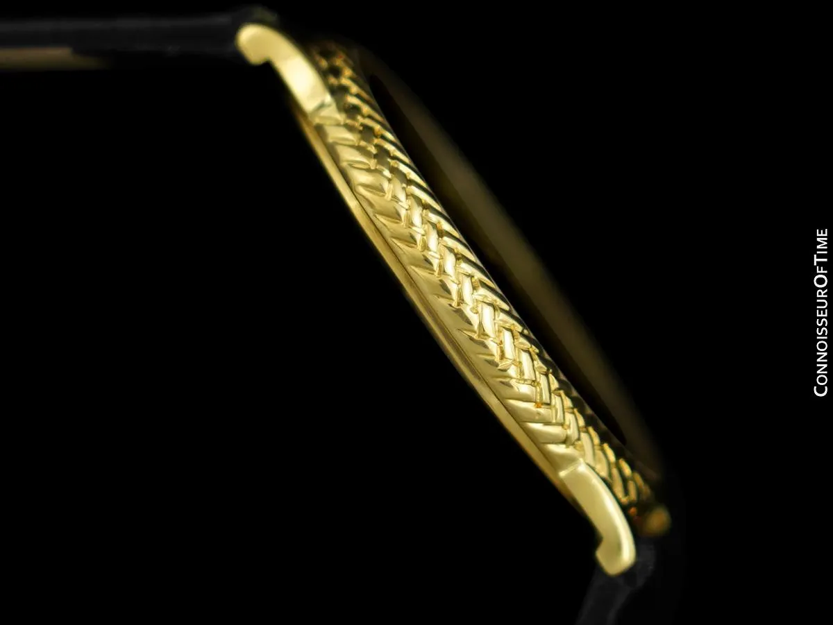 Audemars Piguet Golden Ellipse Mens Ultra Thin Handwound Watch - 18K Gold