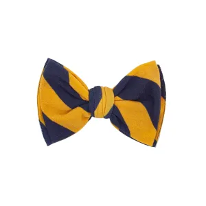 Baby Bling Navy / Gold Printed Classic Clip