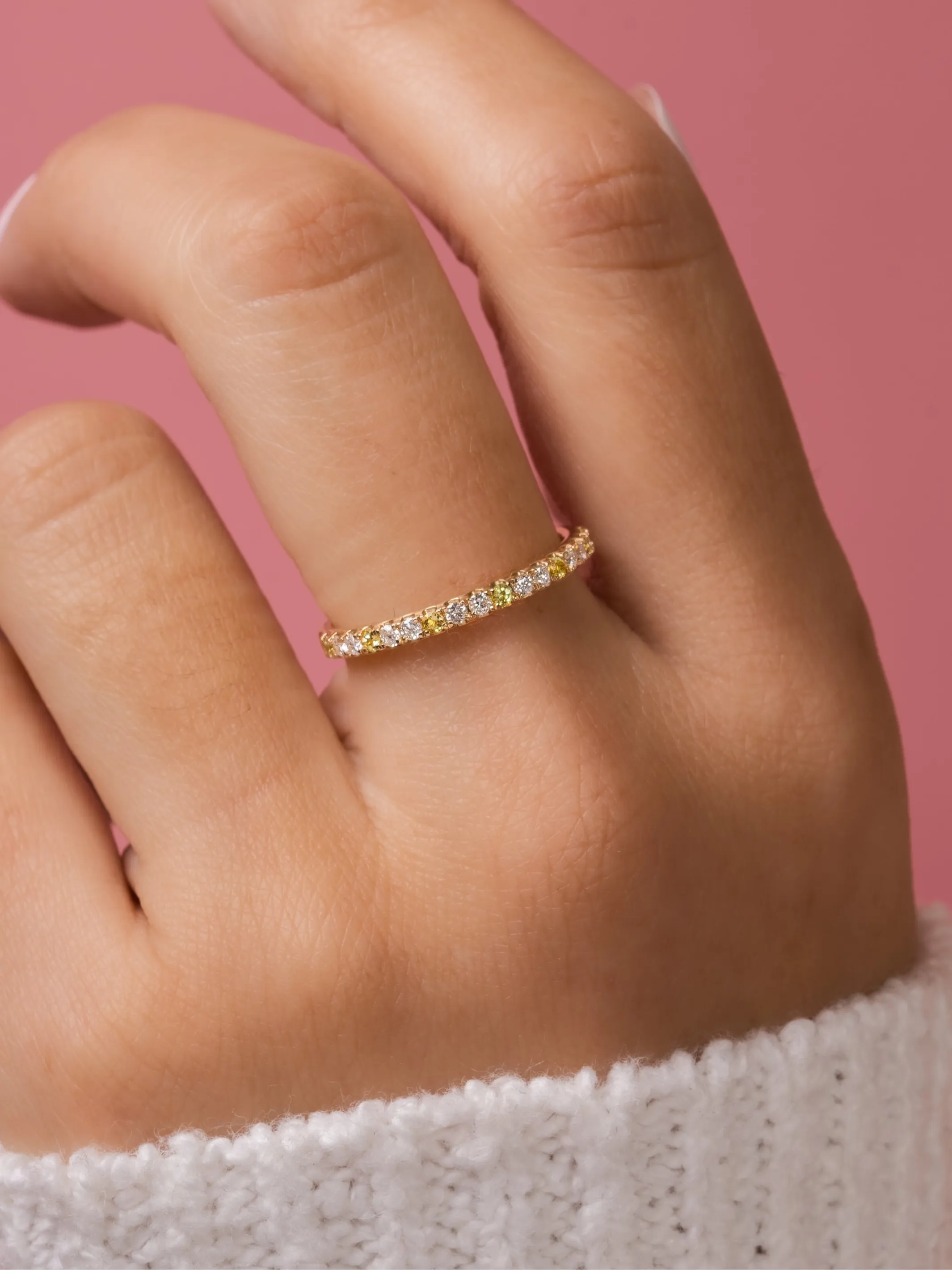 Birthstone Ring - August Peridot 14K