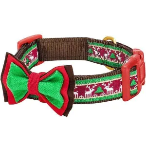 Blueberry Pet Christmas Santa & Reindeer Collar