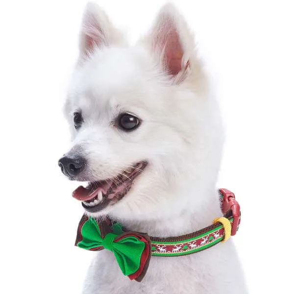 Blueberry Pet Christmas Santa & Reindeer Collar