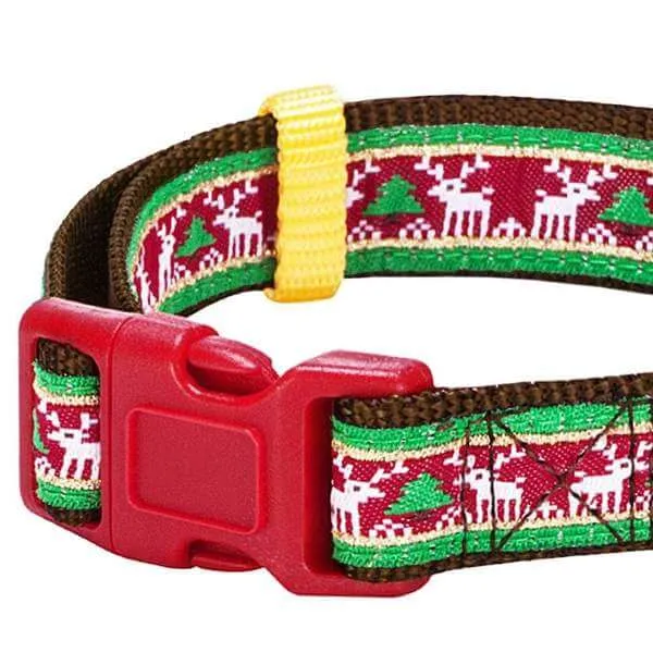 Blueberry Pet Christmas Santa & Reindeer Collar
