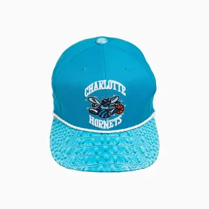 Breyer's Buck 50 Charlotte Hornets Hat With Leather Visor