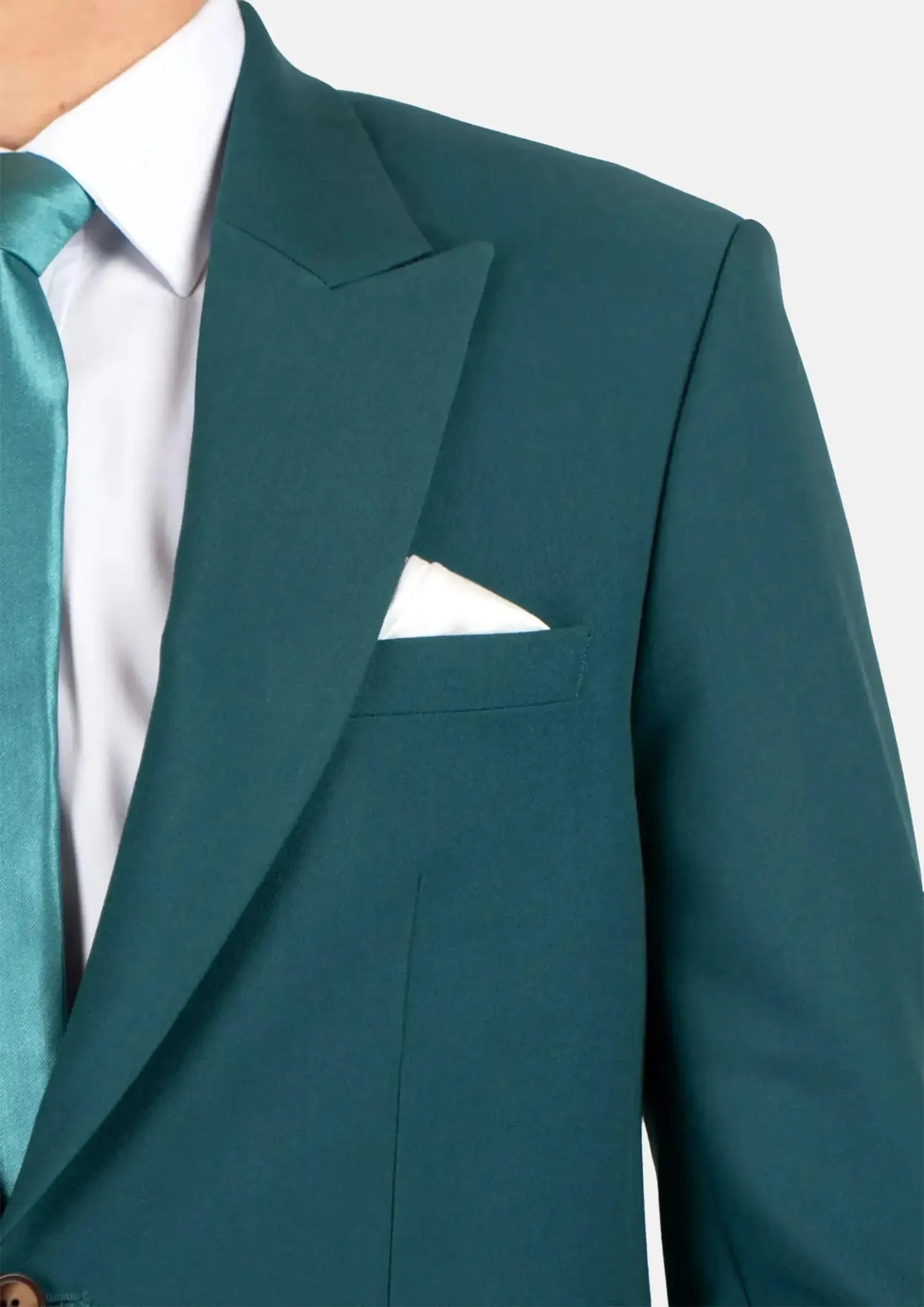 Bryant Diamantia Teal Stretch Suit