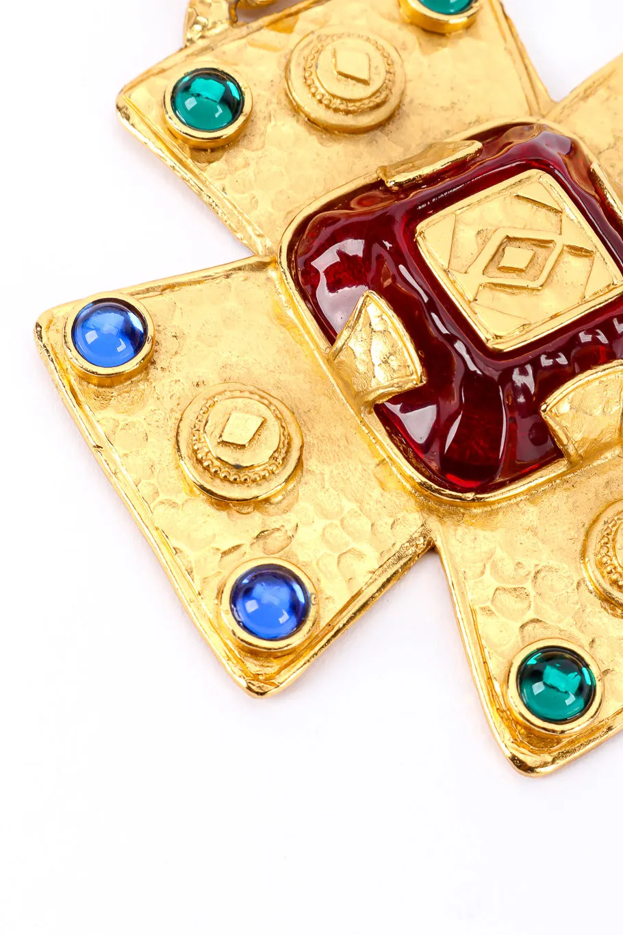 Byzantine Maltese Cross Necklace