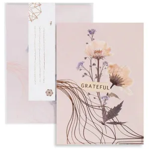 C20 - Greeting Card- "Grateful"