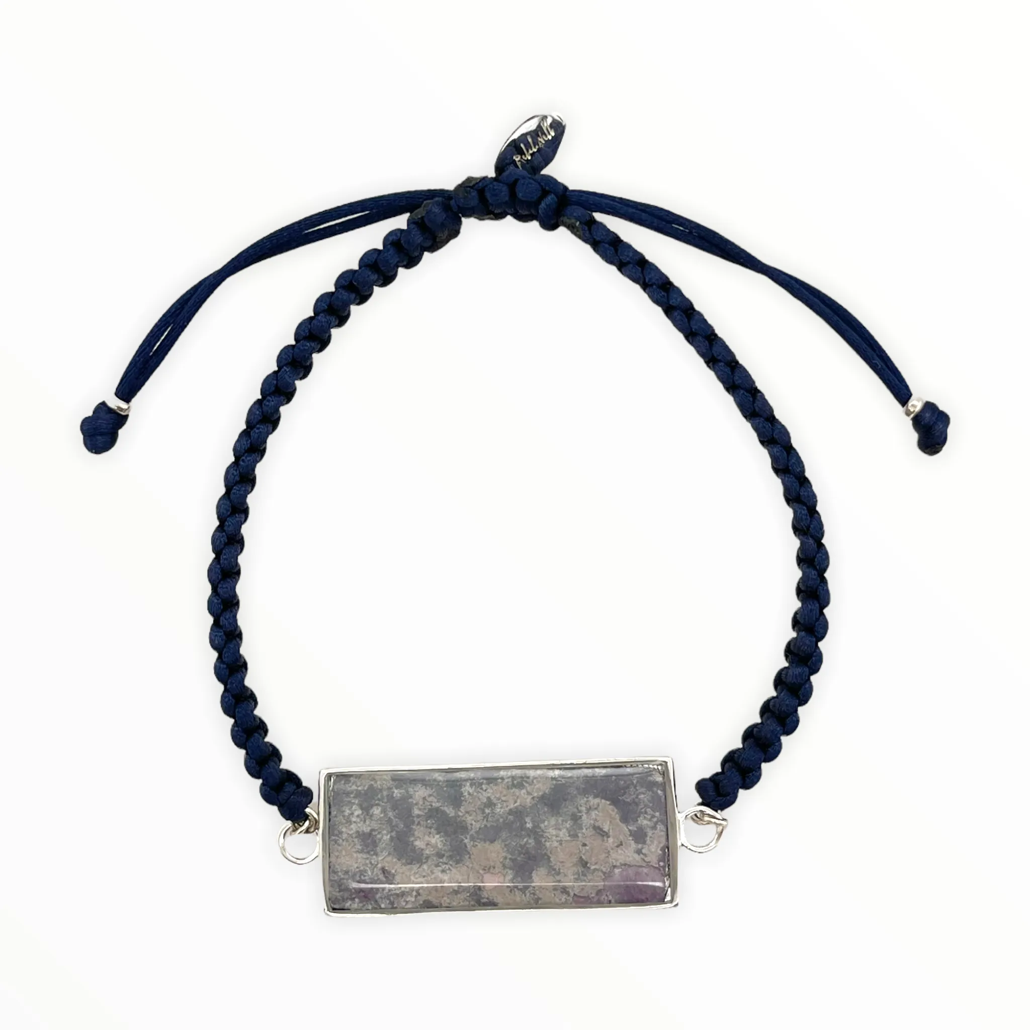 Carl Bracelet | Silver | Navy