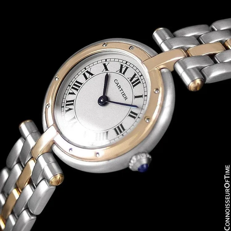 Cartier Panthere VLC Vendome Ladies Watch - Stainless Steel & 18K Gold