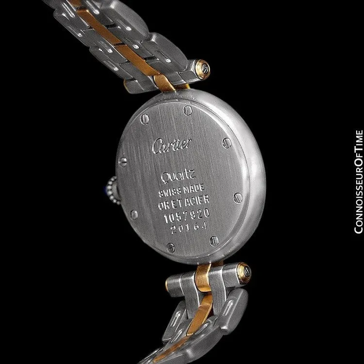 Cartier Panthere VLC Vendome Ladies Watch - Stainless Steel & 18K Gold