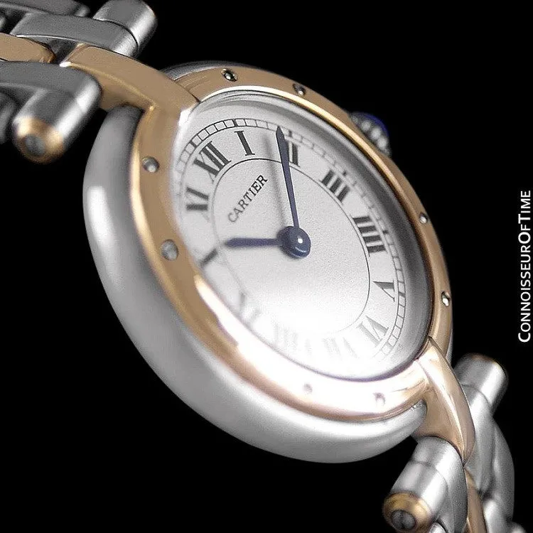 Cartier Panthere VLC Vendome Ladies Watch - Stainless Steel & 18K Gold