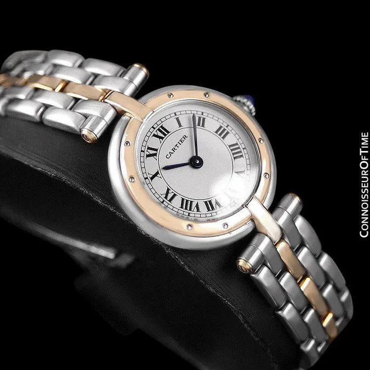 Cartier Panthere VLC Vendome Ladies Watch - Stainless Steel & 18K Gold