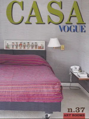 CASA VOGUE Magazine Italia April 2012 #37 EERO SAARINEN Alighiero Boetti LOTHAR OSTERBURG