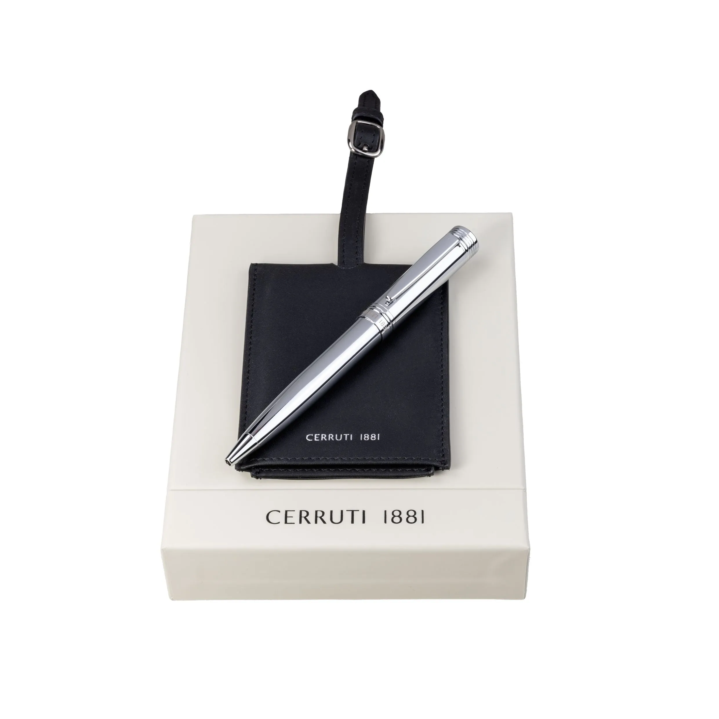 CERRUTI 1881 (NPRB209) Set Zoom | Ballpoint pen & Luggage tag