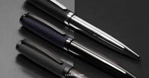 CERRUTI 1881 NSU7114A-Ballpoint pen Hamilton Black