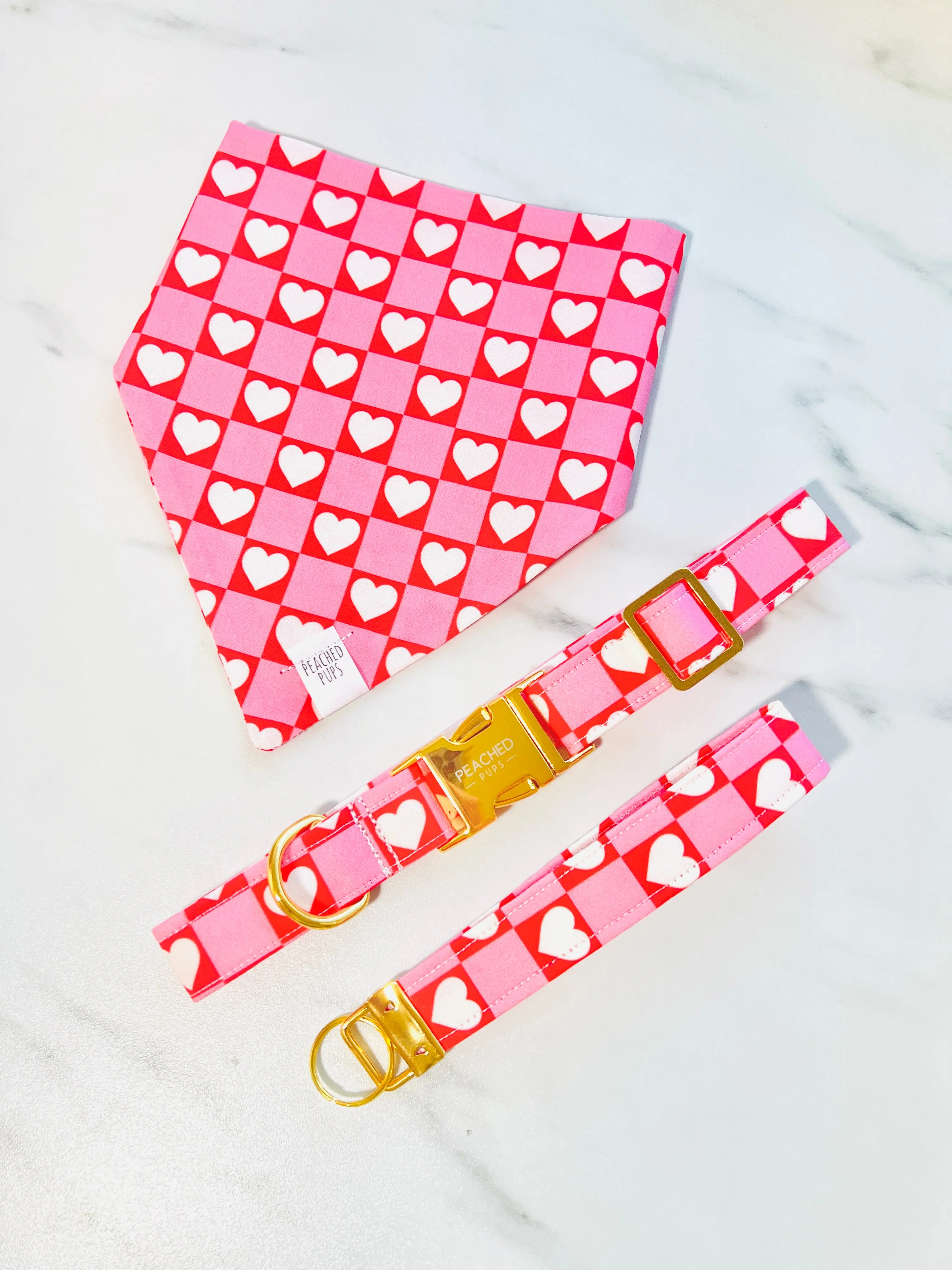 Checkerboard Hearts