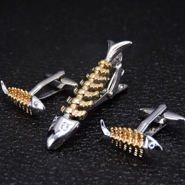 Classic Cufflinks and Tie Clip