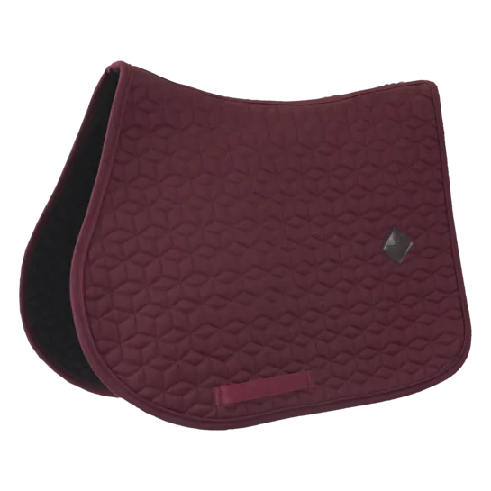 Classic Jump Saddle Pad - Bordeaux