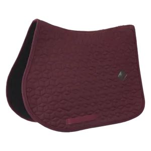 Classic Jump Saddle Pad - Bordeaux