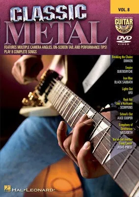 CLASSIC METAL GUITAR PLAY ALONG DVD