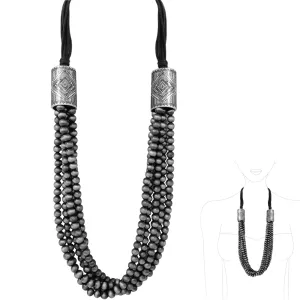 Cole Fashion 5 Strand 8mm Navajo Necklace