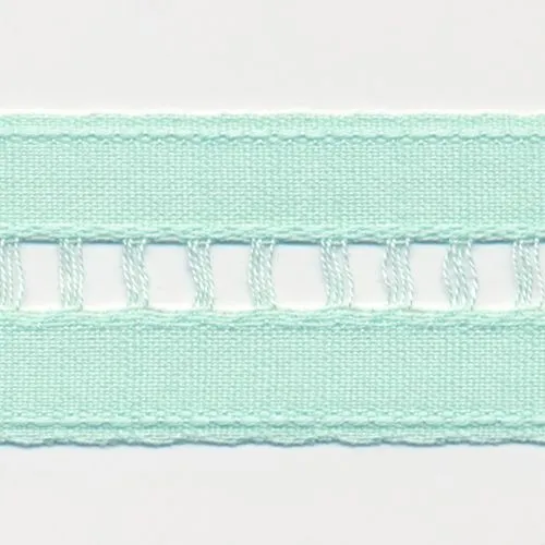 Cotton Ladder Ribbon #113 Light Mint