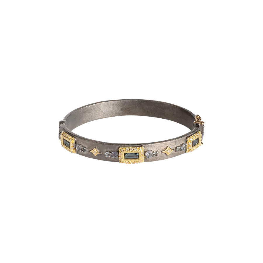 CRIVELLI AND GREY SPINEL HUGGIE BRACELET