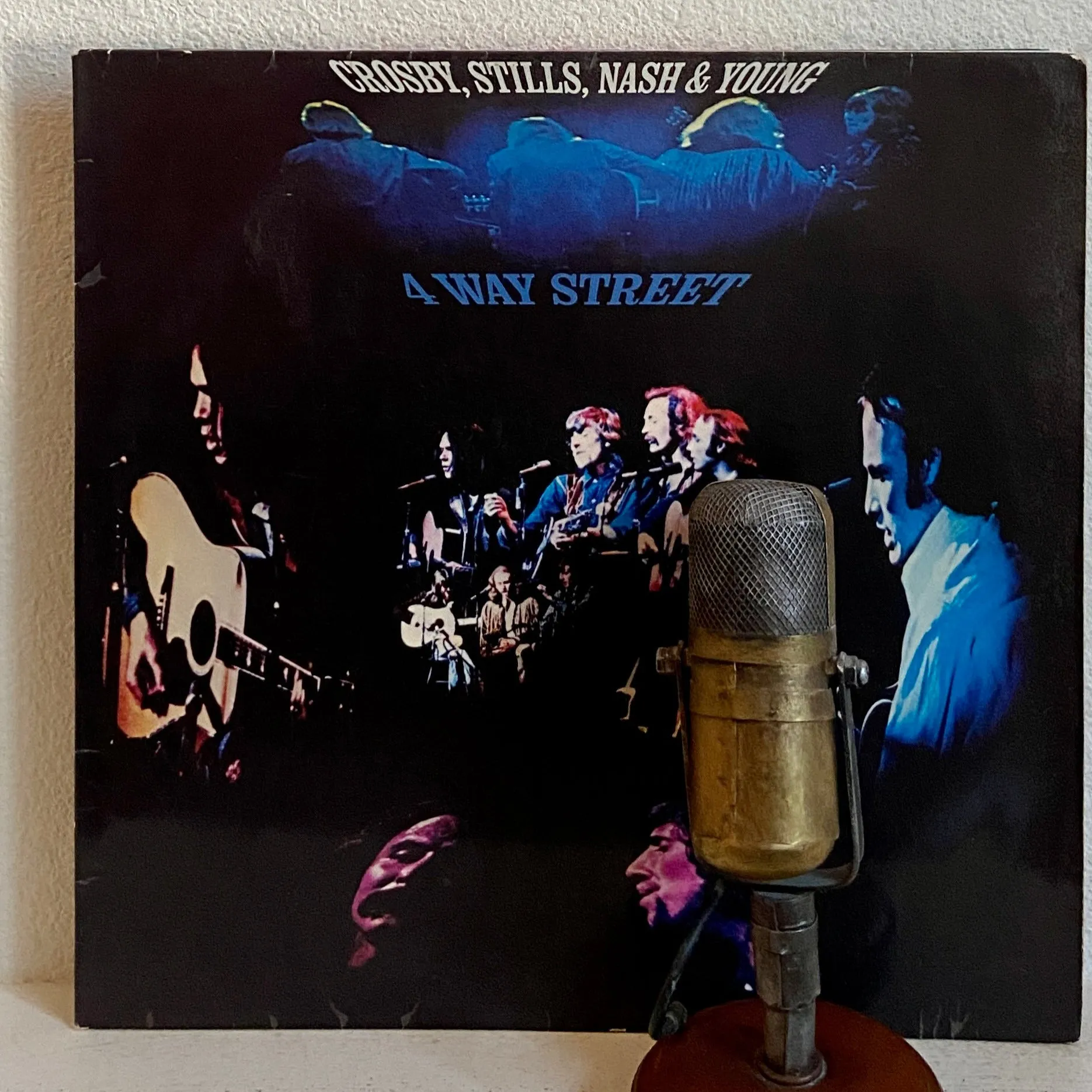 Crosby, Stills, Nash & Young "LIVE: 4 Way Street" IMPORT Vinyl Record