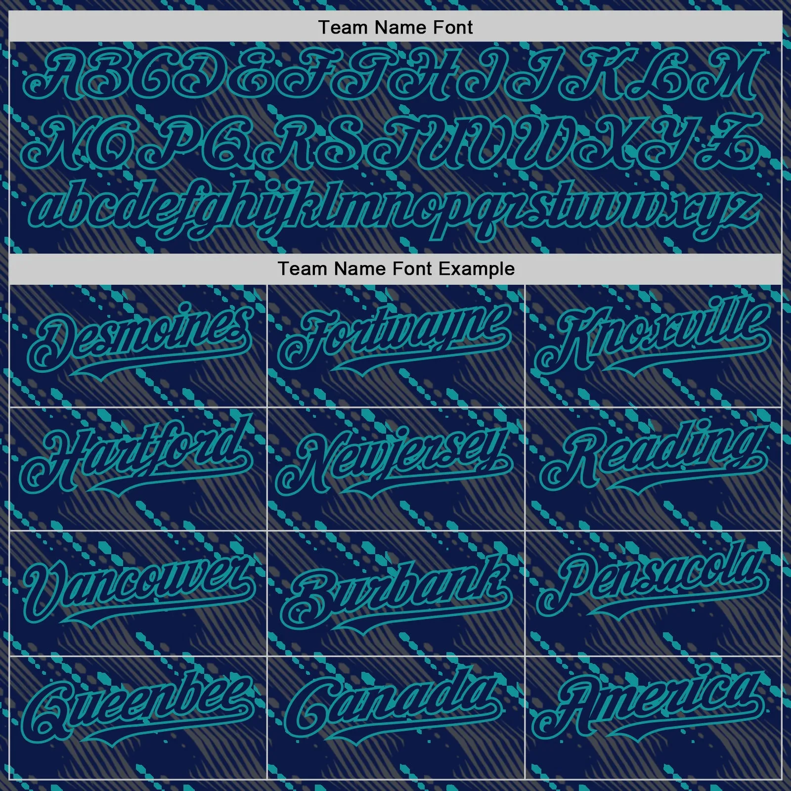 Custom Navy Teal 3D Pattern Design Slant Lines Authentic Baseball Jersey
