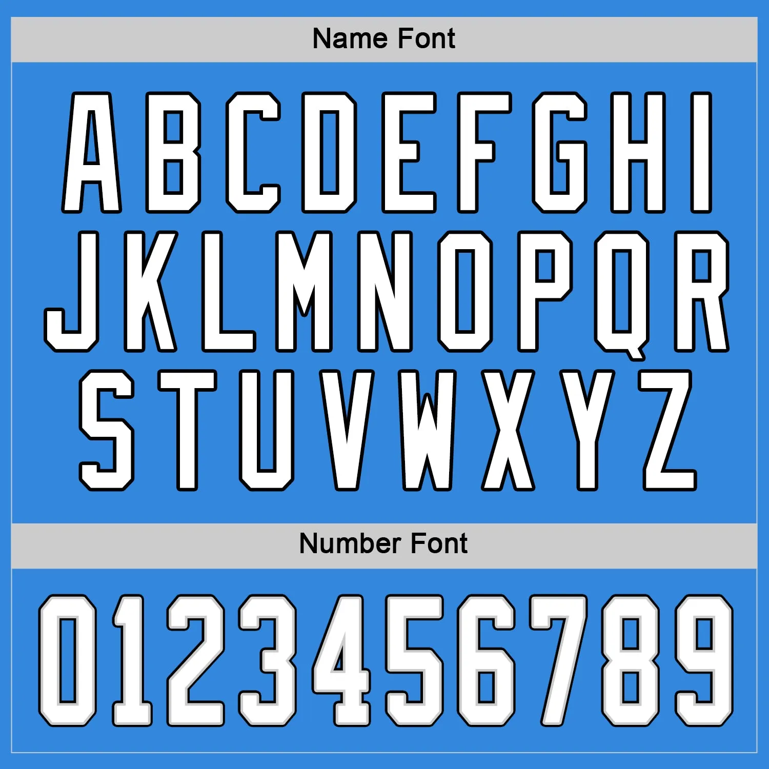 Custom Powder Blue White-Black Hockey Jersey