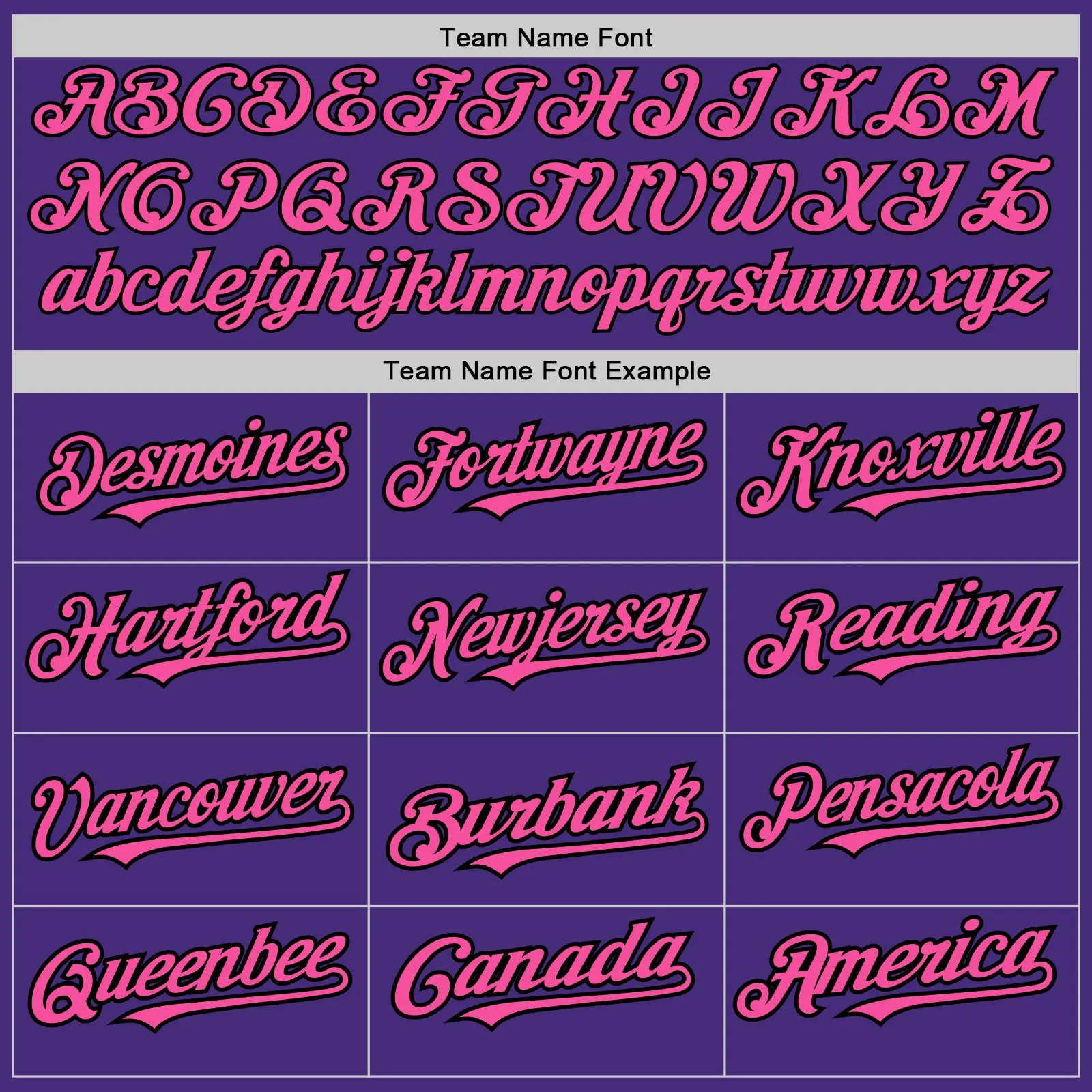 Custom Purple Pinstripe Pink-Black Authentic Fade Fashion Baseball Jersey