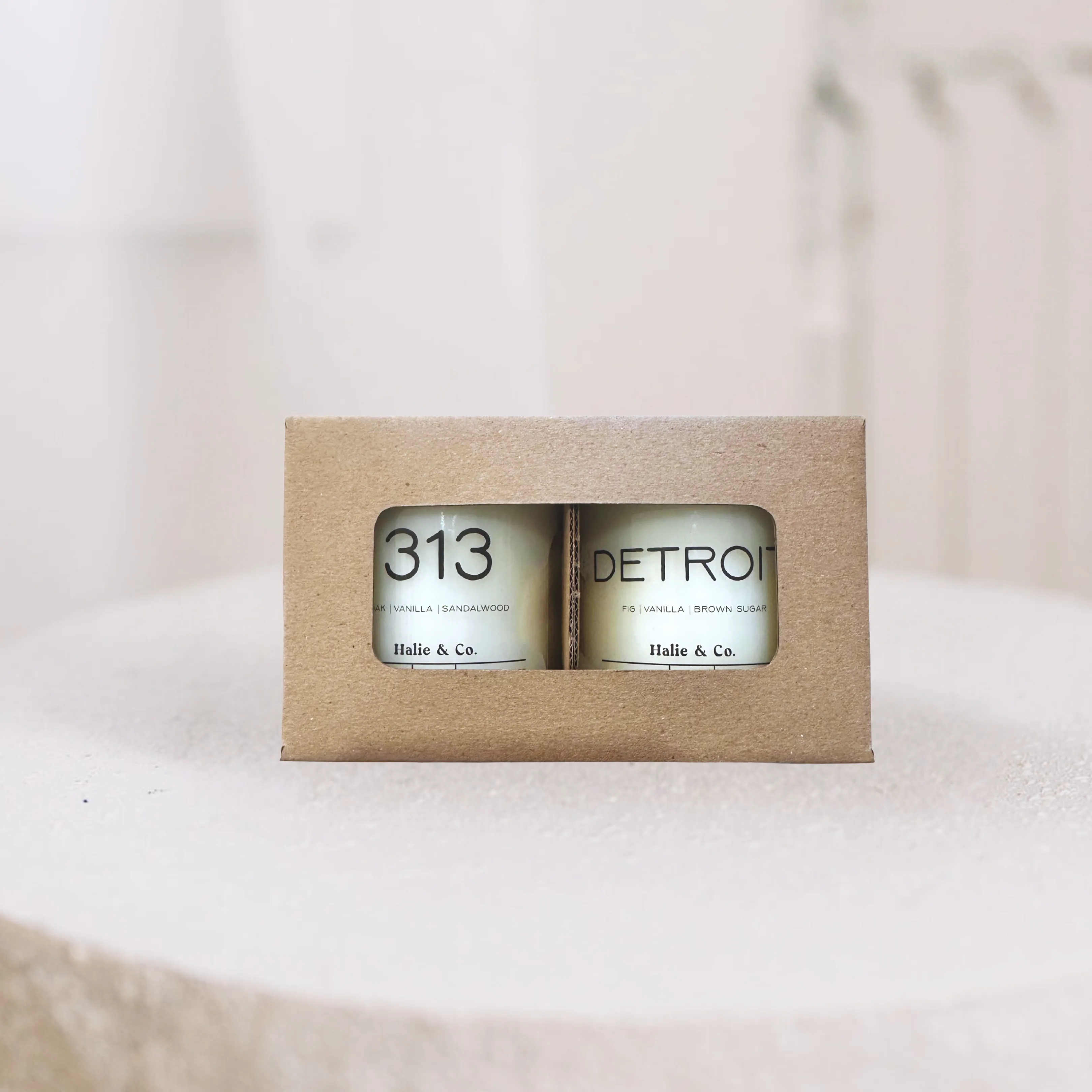 Detroit Candle Gift Set