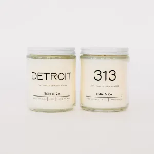 Detroit Candle Gift Set