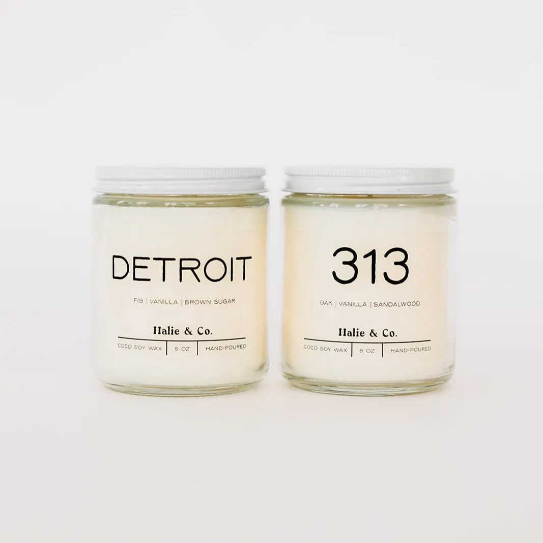 Detroit Candle Gift Set